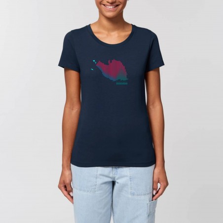 T-Shirt Femme Vendée 85 - 100% BIO