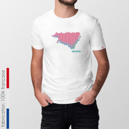 T-Shirt  Pyrénées Atlantiques 64 - 100% BIO Made In France