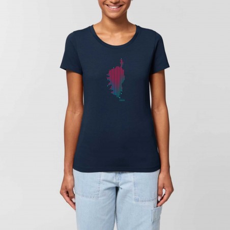 T-Shirt Femme Corse - 100% BIO